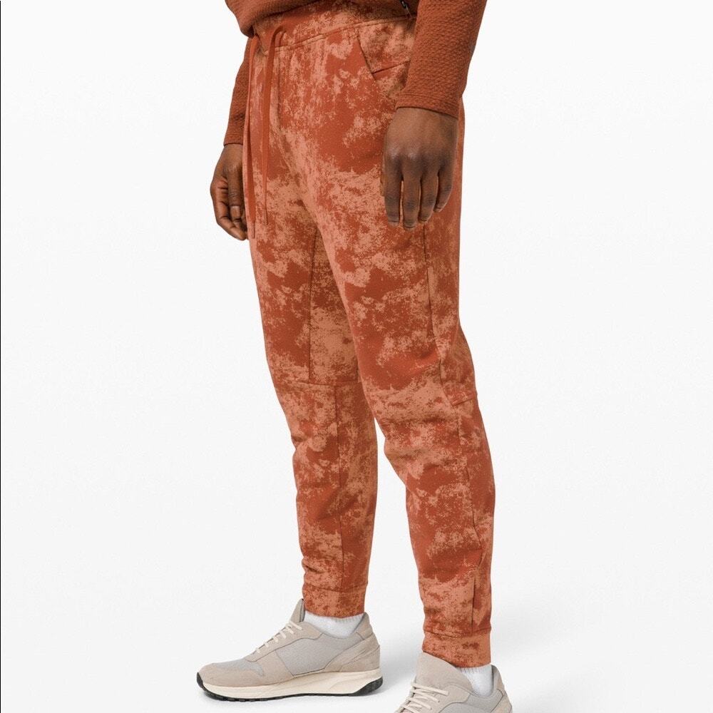 Lululemon Surge Jogger Rust Spray Dye Size M